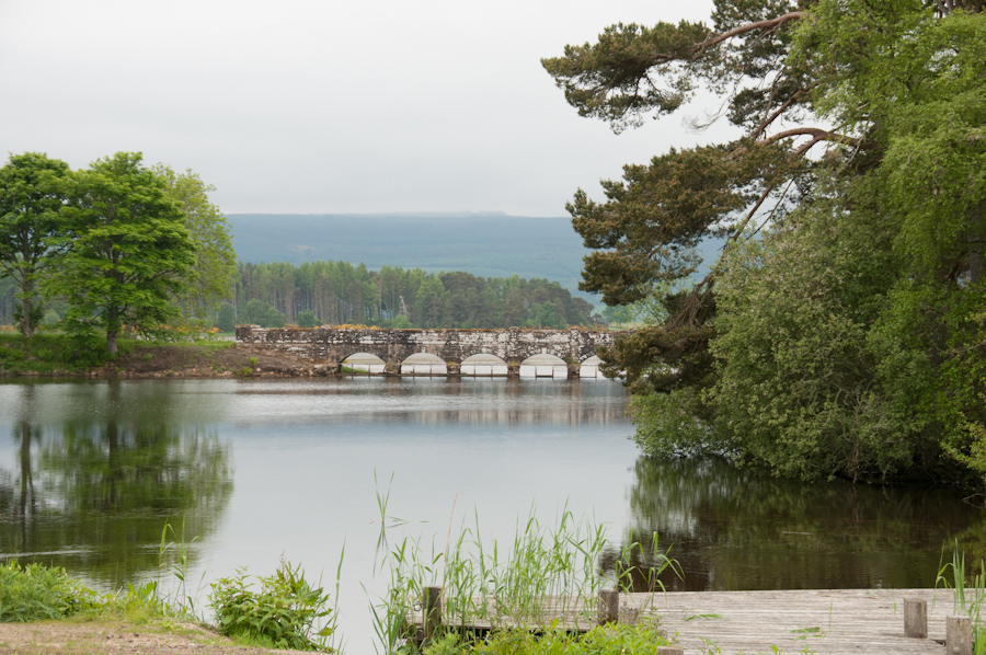 Bridge spanning Outfall of Lake Ospisdale, Skibo Castle